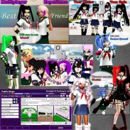 SchoolGirl AI 3D Anime Sandbox screenshot 2