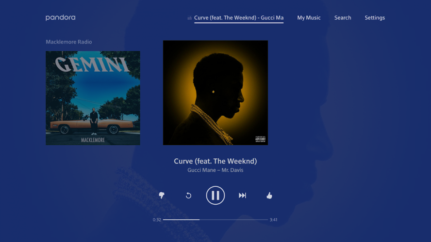 Pandora Music for TV 4.2.1 Télécharger APK Android | Aptoide
