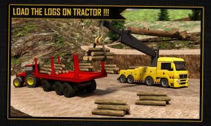 Log Transporter Tractor Crane screenshot 0