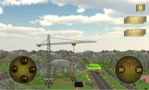 Bridge Construction Crane Op screenshot 0