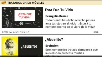 Chick Tracts - Spanish screenshot 1