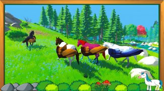 Flying Unicorn Sim :Pegasus 3D screenshot 1