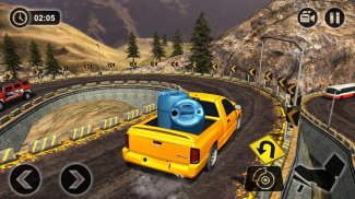 Uphill Cargo Pickup Truck Driving Simulator 2017 screenshot 2