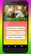 Exercise for sciatica and stretches screenshot 0