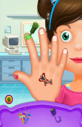 Arzt der Hand Spiel für Kinder screenshot 1