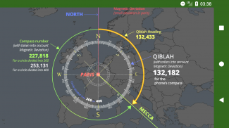 Islamic Prayer Times Qibla Salat Locator screenshot 0