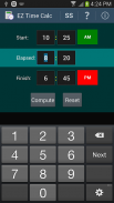 EZ Time Calculator screenshot 0