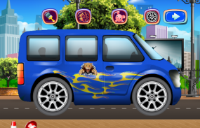 कार वाश कारों के बच्चों के खेल screenshot 12