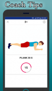 Fitness App : Abs workout at home screenshot 2