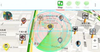 MapChat screenshot 0