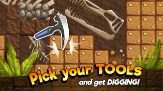 Dino Quest - Dinosaur Discovery and Dig Game screenshot 1