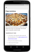 Recetas de Pizzas Caseras screenshot 2