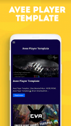 Avee Player Template - High-Quality Templates screenshot 1