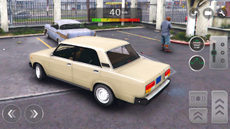 Village Driver VAZ 2107 Soviet screenshot 1