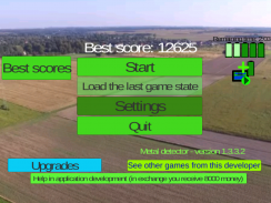 Metal detector game screenshot 1