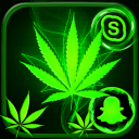 Green Leaf Launcher Theme Icon