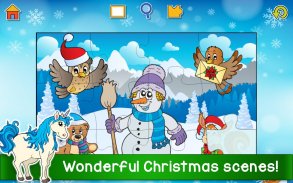 Christmas Puzzle Games - Kids Jigsaw Puzzles 🎅 screenshot 2