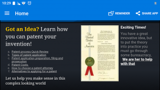 Patent Your Idea - Free Guide screenshot 1