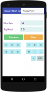 Math Square Root Calculator screenshot 1
