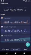 Pocket Monitor - Mining Pool Monitor screenshot 0