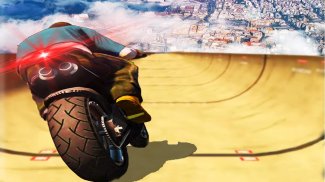 mustahil lereng moto sepeda penunggang Super hero screenshot 0