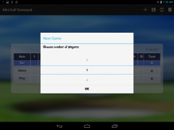 Mini Golf Scorecard screenshot 1