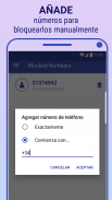 Bloqueador De Llamadas screenshot 3
