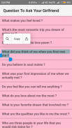Questions To Ask Your Girlfriend screenshot 3