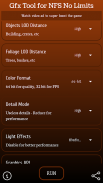 GFX TOOL FOR NFS NO LIMITS screenshot 2