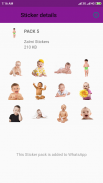 Cute Baby Stickers - WASticker screenshot 7