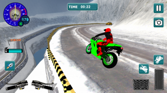 Snow Bike Motocross Racing - Mountain Driving screenshot 3
