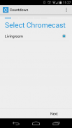 Countdown App Chromecast screenshot 1