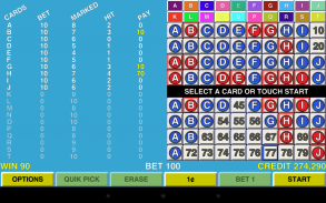 Keno 20 MultiCard Vegas Casino screenshot 5