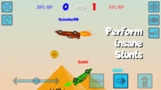 Pixel Boost League - 2D Rocket Powered Car Soccer screenshot 5