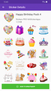 Stickers Feliz Cumpleaños screenshot 2