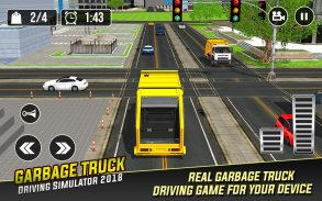 Garbage Truck Driving Games 3D screenshot 4