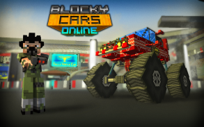 Blocky Cars - jeux de tank, tank wars screenshot 7