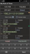 Rule of Three - Calculator screenshot 2