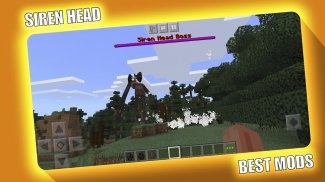 Siren Head Mod for Minecraft P screenshot 2