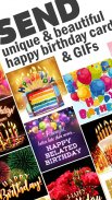 Happy Birthday Cards Free App screenshot 1