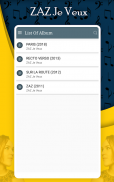 Music Player - ZAZ Je Veux All Songs Lyrics screenshot 3