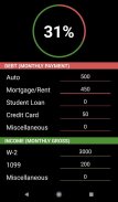 DTI Ratio Calculator screenshot 1