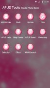 Pink Dream-APUS Launcher theme screenshot 2