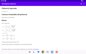 Calculadoras Alpertron screenshot 8