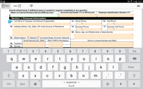 PDF Form 433 A for IRS: Sign Income Tax eForm screenshot 0