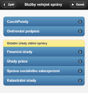 Dostupný úřad screenshot 1
