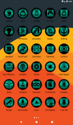 Oreo Teal Icon Pack screenshot 13