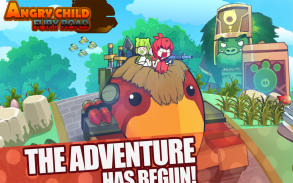 Super Hero Angry Birds Fury Road Shooting Games screenshot 0