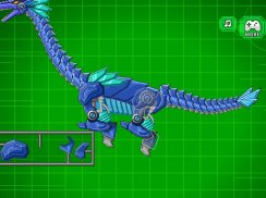 机器长颈龙 组装机器恐龙大战 蛇颈龙拼图 screenshot 4