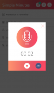 Simple Minutes - memo  note  record  share screenshot 1